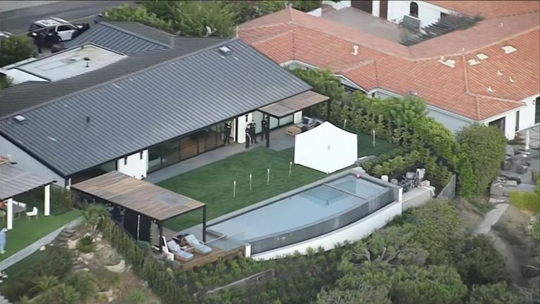 Matthew Perry&#39;s Pacific Palisades home