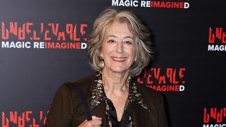 Maureen Lipman attend the gala night for Derren Brown's new magic show Unbelievable at the Criterion Theatre, in Piccadilly, London. Picture date: Wednesday September 27, 2023. PA Photo. Photo credit should read: Ian West/PA Wire