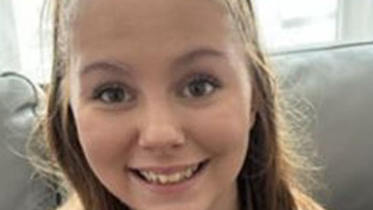 Kent Police image of 16-year-old Grace Fisher