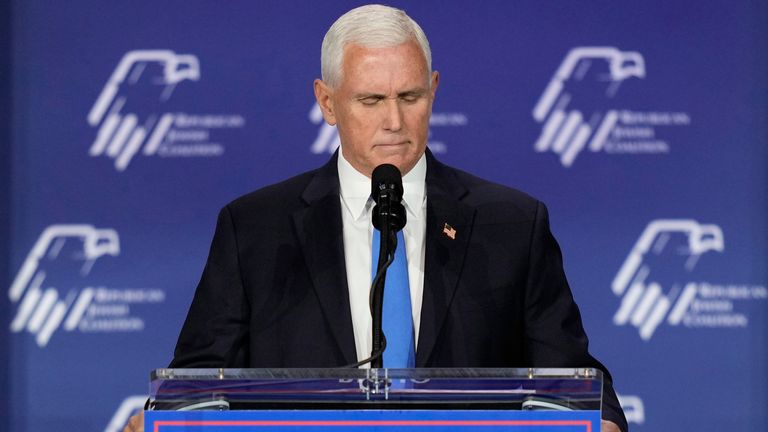 'This is not my time': Mike Pence suspends bid to become president
