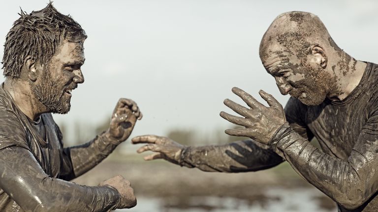 iStock image of a mud fight
