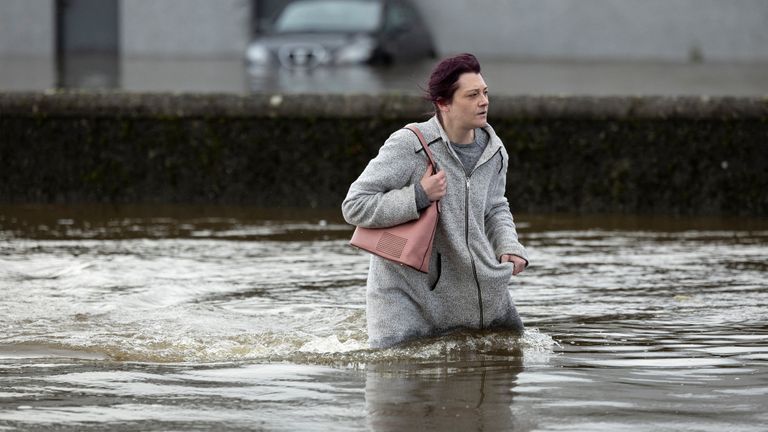 Uk Weather Floods Hit N Ireland As Storm Ciaran Moves Towards Uk News Uk Video News Sky News 3209