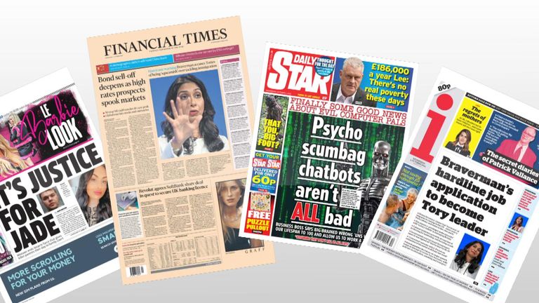 Wednesday&#39;s papers