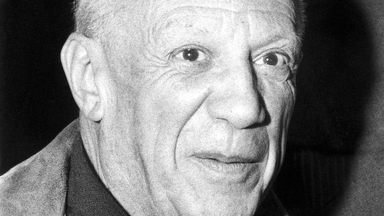 Artist Pablo Picasso in April 1959. (AP Photo)