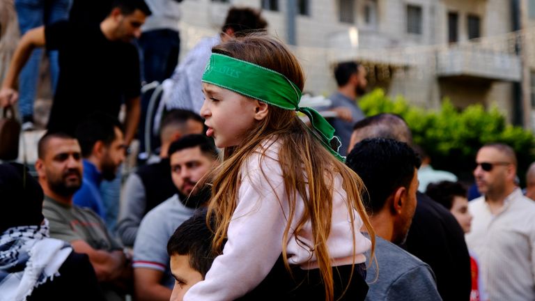 Ramallah protests for Ramsay eyewitness