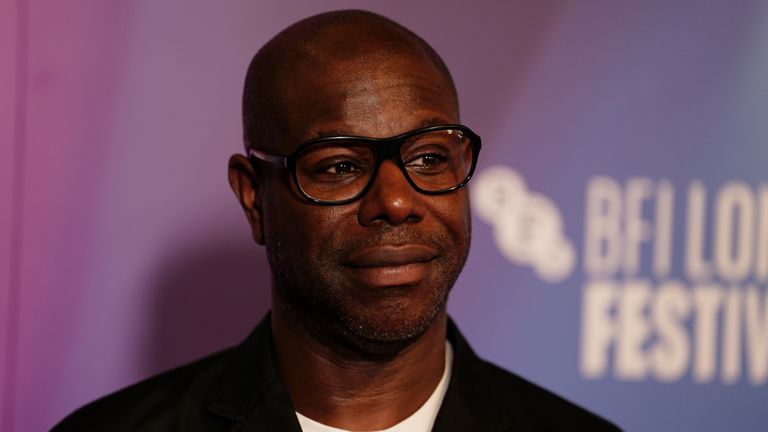 Sir Steve McQueen arrives for a screening of Occupied City at the BFI London Film Festival at the Royal Festival Hall, Southbank Centre in London. Picture date: Thursday October 5, 2023.