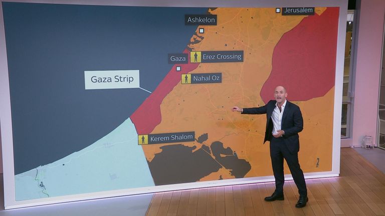Israel and Gaza descend into a day of bloodshed and death as missiles, and militants cross the boarders. Sky&#39;s Tom Cheshire takes a step by step look into how events unfolded in the first few hours of what Prime Minister Benjamin Netanyahu says is &#39;war&#39;.