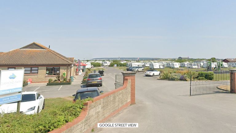 Diamond Meadow Lodge Park in Brean, Somerset. Pic: Google