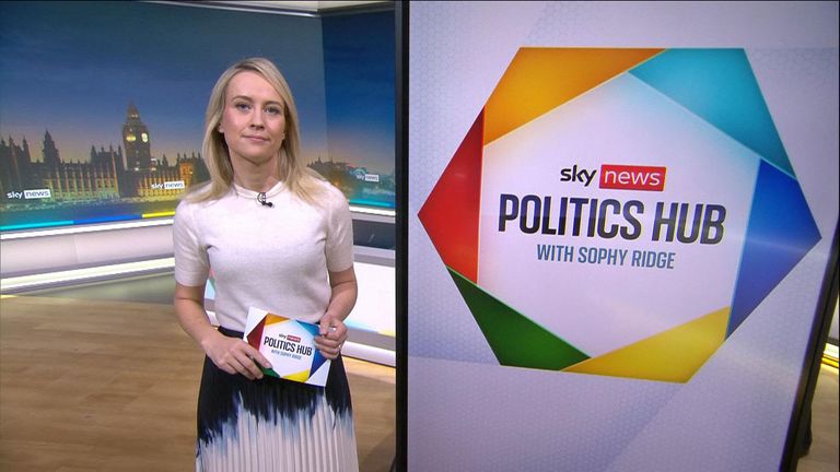 In full: Politics Hub with Sophy Ridge | News UK Video News | Sky News