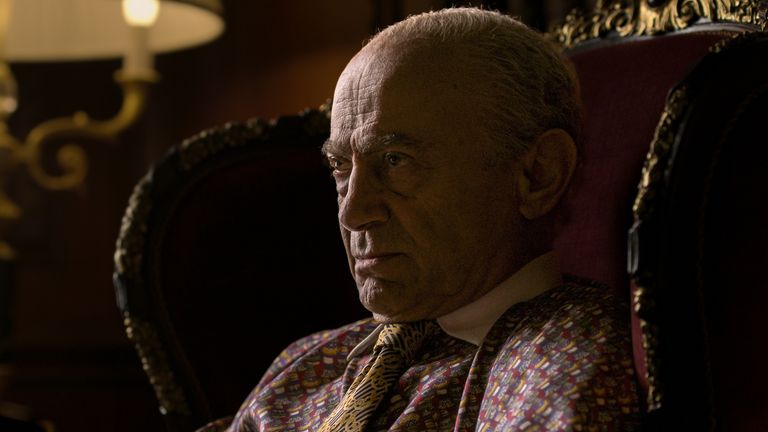 Salim Daw as Mohamed Al Fayed in the sixth and final series of The Crown. Pic: Netflix
