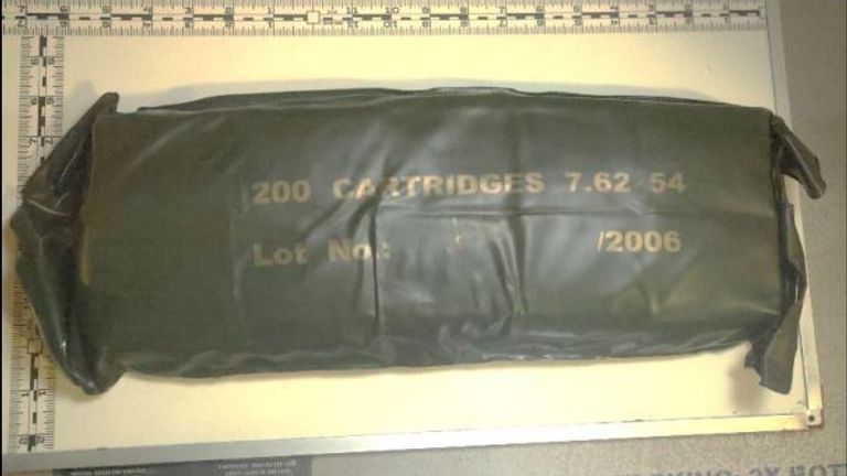 Cartridges were part of the haul. Pic: US Department of Justice