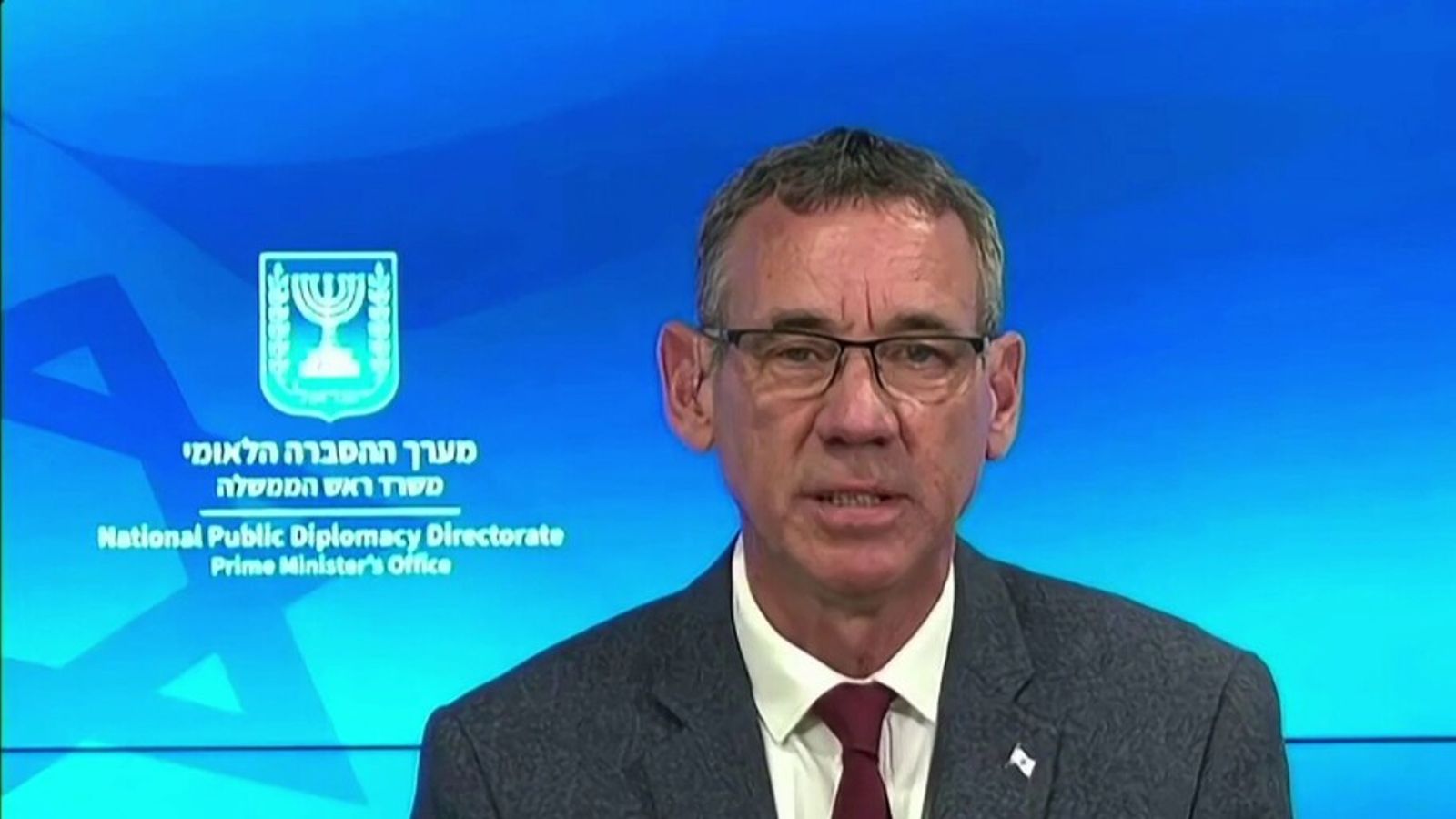 IsraelHamas war Adviser to Israeli PM Benjamin Netanyahu, Mark Regev