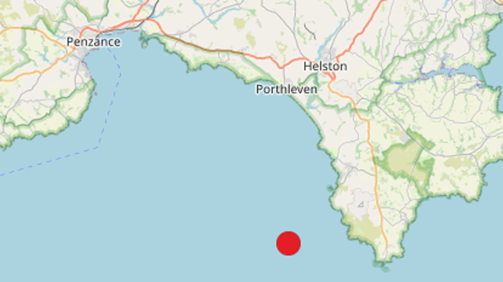 Cornwall hit by 2.7-magnitude earthquake that 'felt like a juggernaut had hit the house' | UK News | Sky News