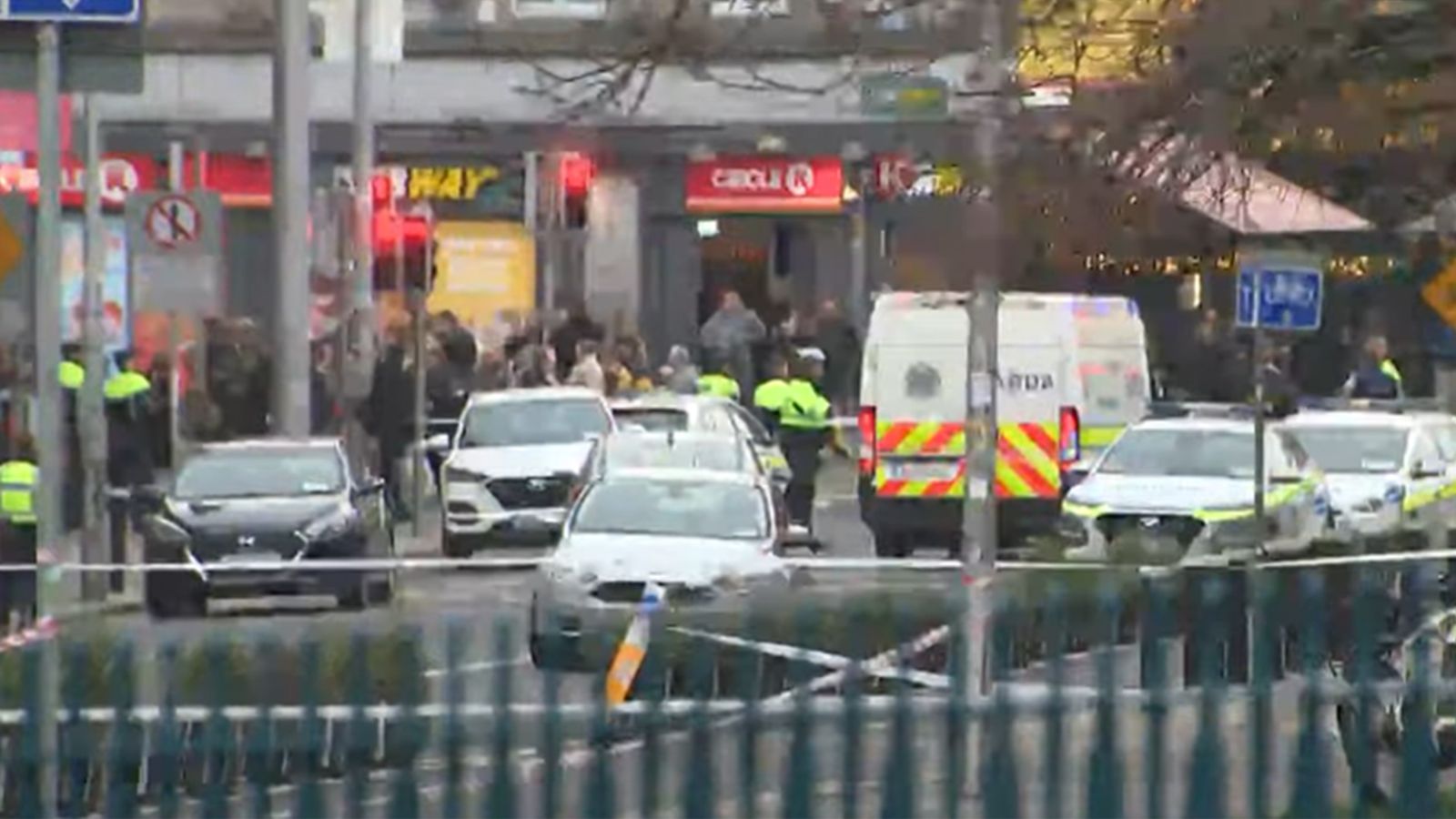 Three young children among five people injured in stabbing outside a school in Dublin