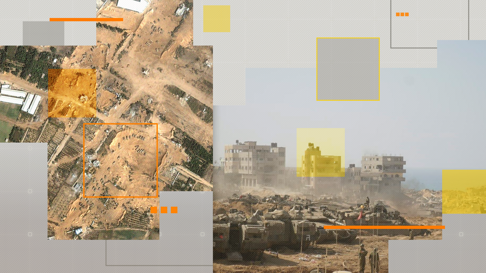 Sledovanie tankov: Satelitné snímky odhaľujú, ako Izrael rozrezal Gazu na dve časti |  Svetové novinky