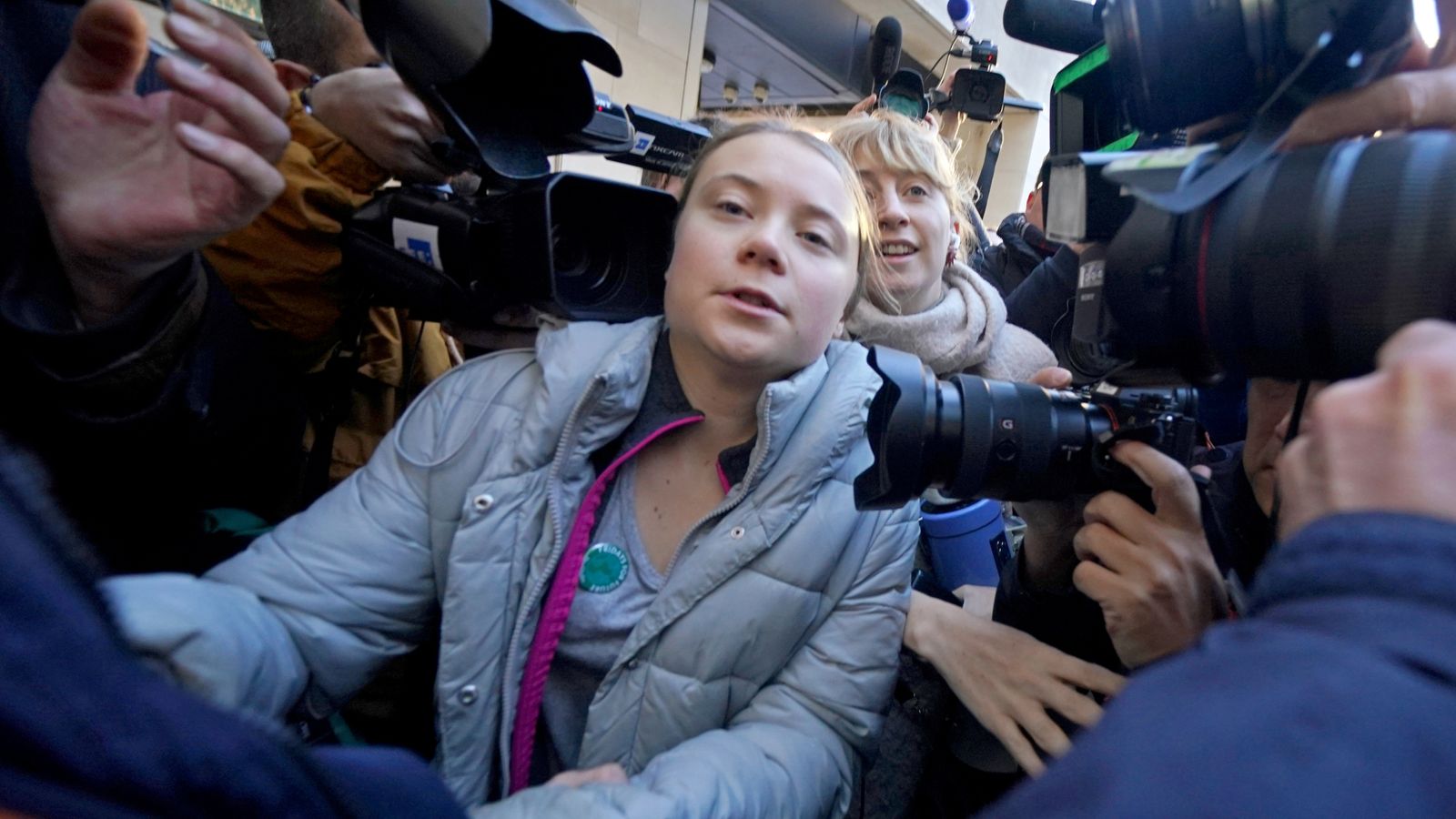 Greta Thunberg pleads not guilty as she appears in London court charged with public order offence