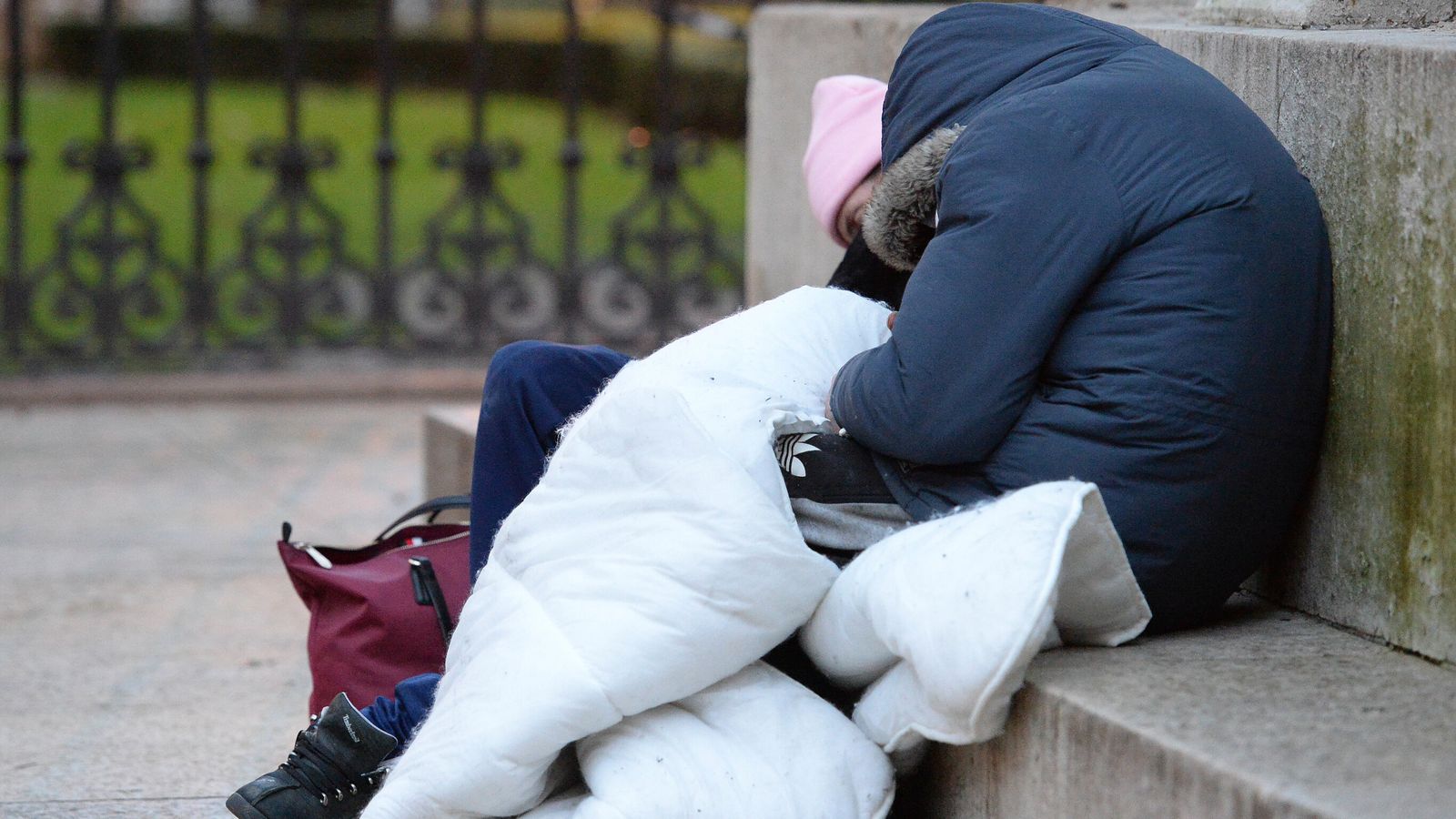 Government insists it 'will not criminalise' homeless people after bill backlash