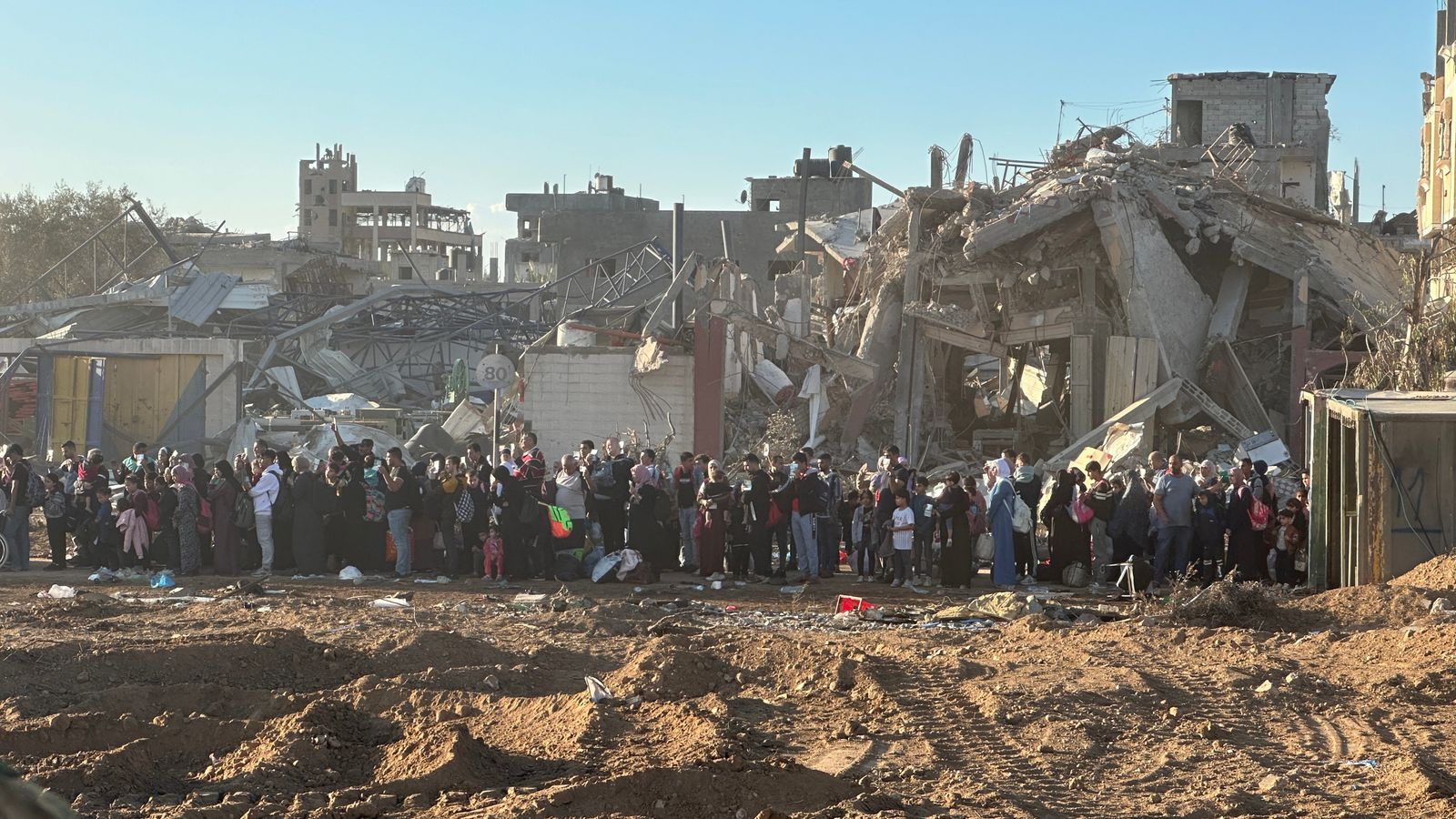 Изображение Вътрешно разселени хора в Газа Снимка Ричи Моклър оператор
