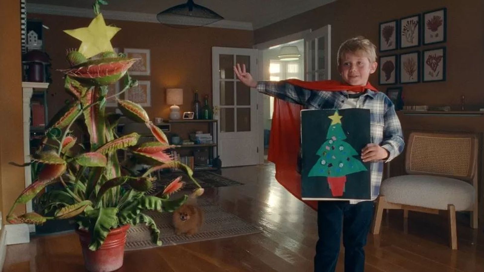 John Lewis Christmas advert Venus flytrap takes starring role in much
