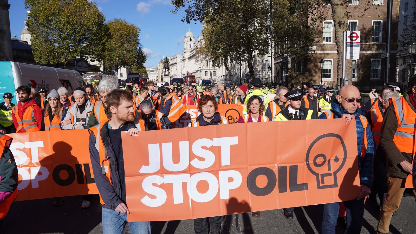 Just Stop Oil activists charged after demonstrations in London | UK News