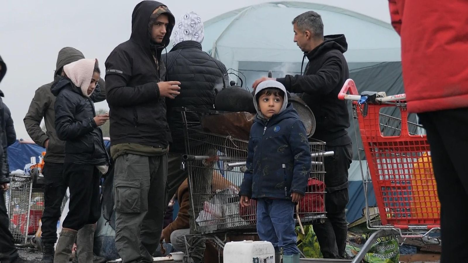 Inside Dunkirk migrant camp where desperate people remain determined to cross the Channel