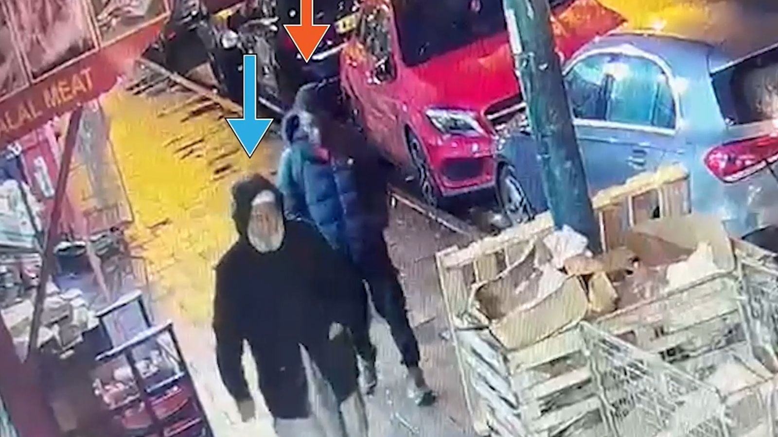 Mohammed Abbkr: CCTV captures moments before attacker sets two ...