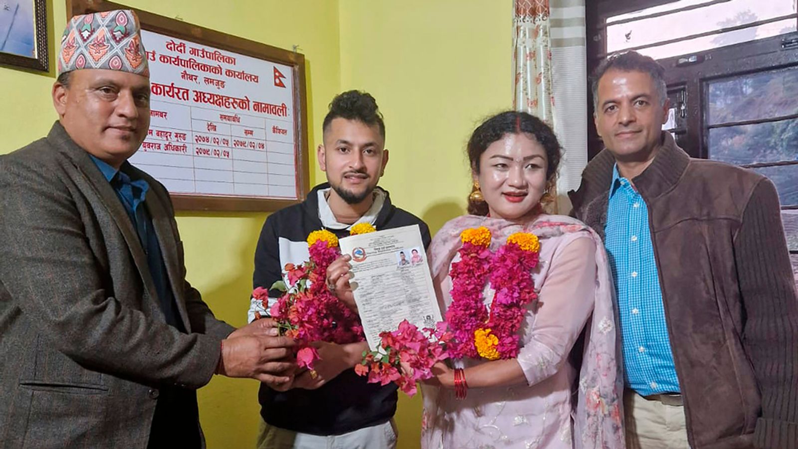 Непал става първата страна в Южна Азия, регистрирала еднополовите бракове