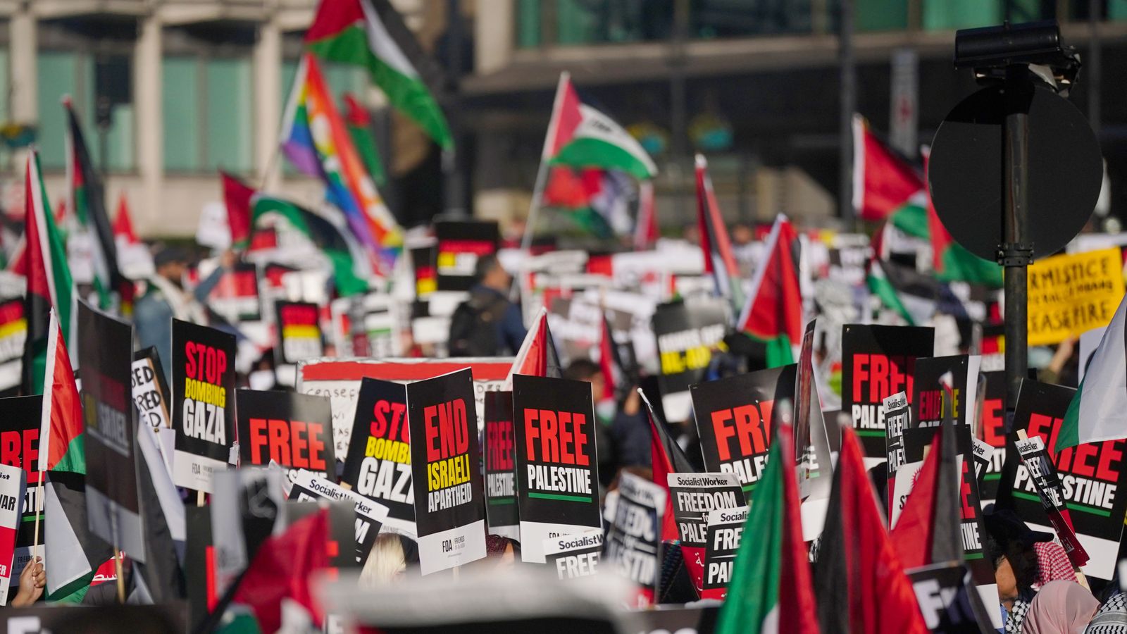 Pro-Palestinian rallies to take place across the UK – with London march planned for next weekend | UK News