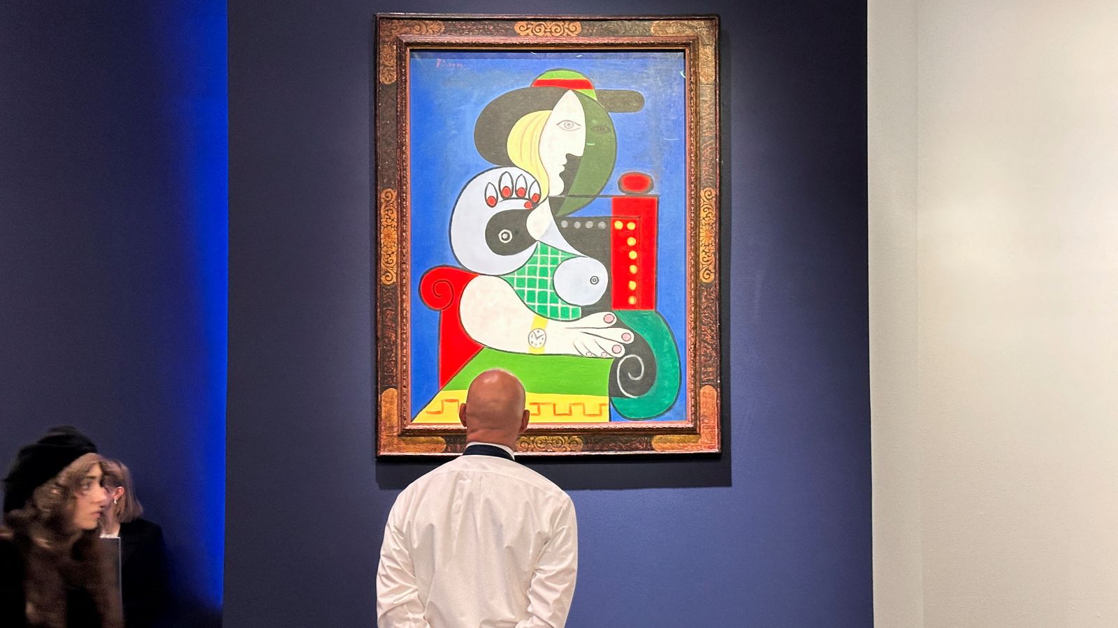 Picasso s Femme A La Montre Painting Sells For 114m World News Sky picasso-s-femme-a-la-montre-painting-sells-for-114m-world-news-sky