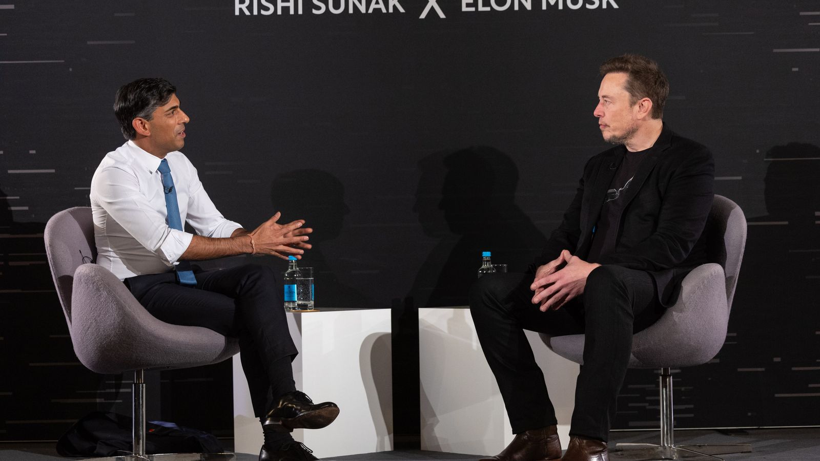 Rishi Sunak wanted to impress Elon Musk as he giggled along during softball Q&A