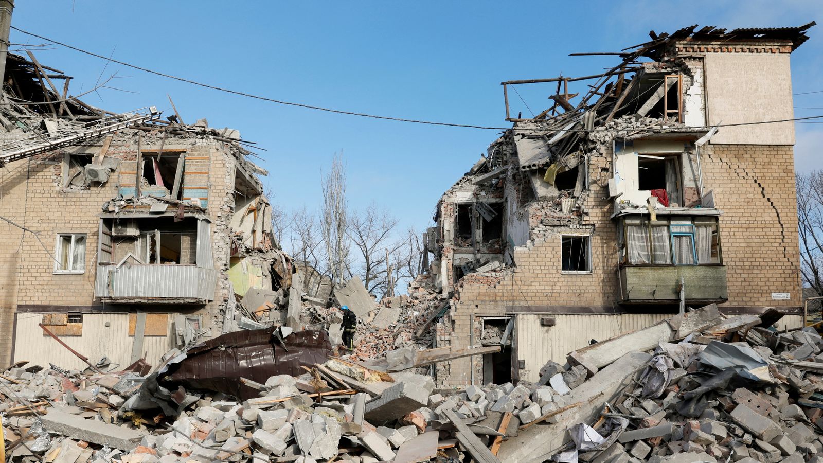 Ukraine war: Ukraine accuses Russia of attacking residential building ...