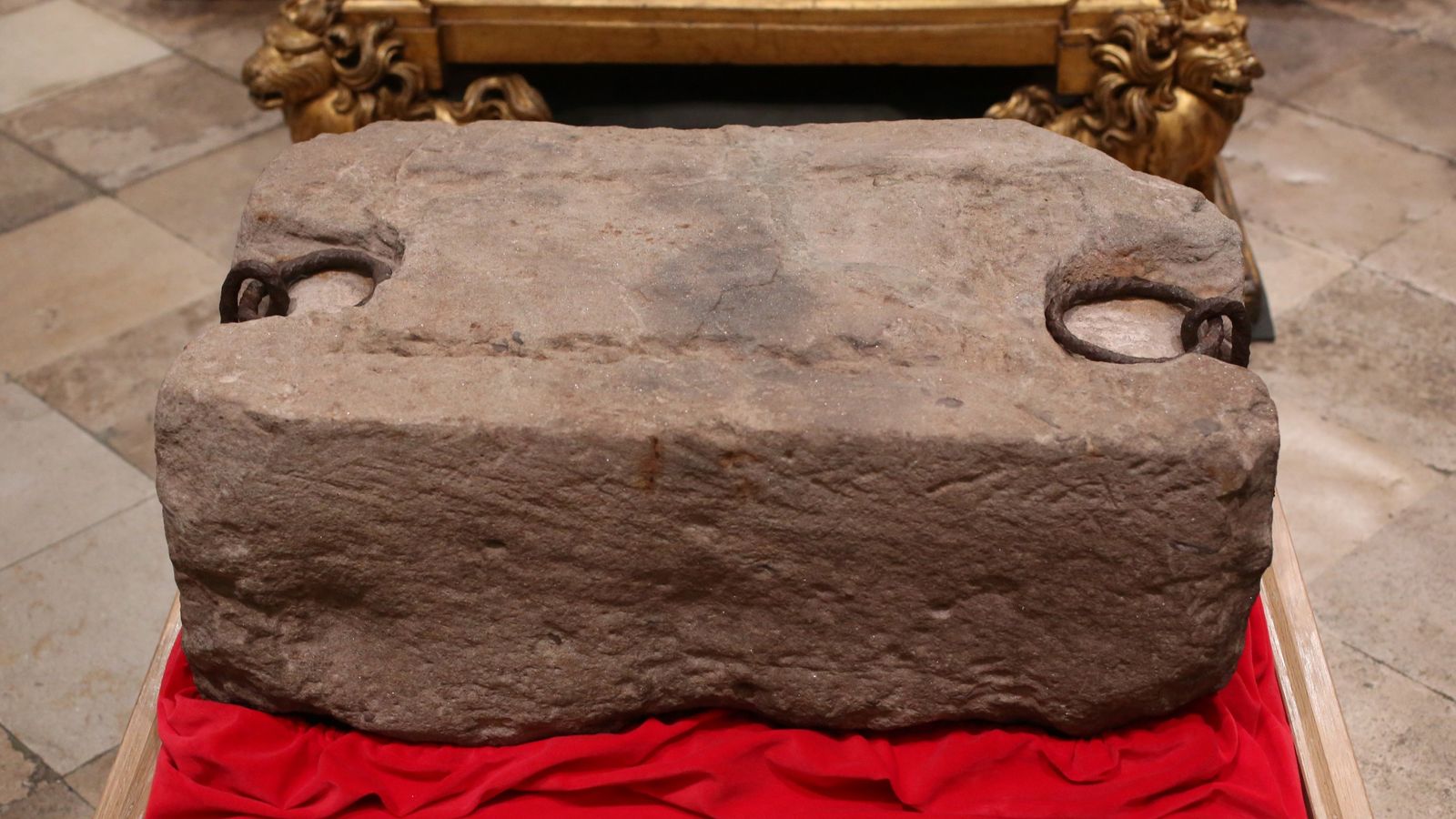 Three arrested after Stone of Destiny targeted in protest at Edinburgh Castle