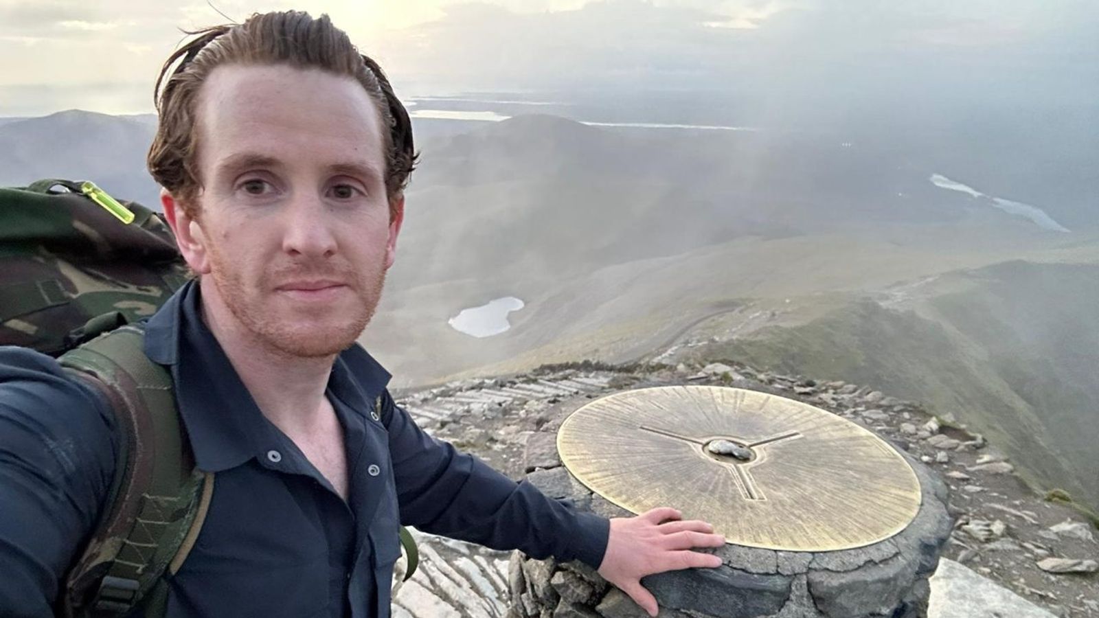 Firefighter sets new world record for most ascents of Wales's highest mountain in 48 hours - Sky News