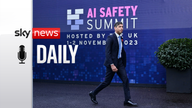 Rishi Sunak arrives for the second day of the UK Artificial Intelligence (AI) Safety Summit at Bletchley Park. Pic: Reuters