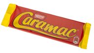 A Caramac bar, made by confectionary firm Nestle.