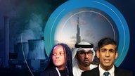 Vanessa Nakate and Rishi Sunak are expected to attend COP28, which will be run by COP president and oil boss Sultan Al Jaber 
