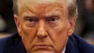 Donald Trump attends the Trump Organization civil fraud trial, in New York State Supreme Court  