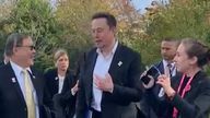 Elon Musk at AI summit