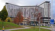 A view of Queen Elizabeth University Hospital