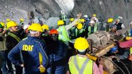 A major rescue operation is underway to rescue the workers