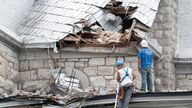 Modern earthquakes in Quebec are not thought to be aftershocks of an earlier tremor. Pic: AP
