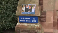 A quiet space set up at a church in Shrewsbury in memory of four boys killed in North Wales car crash