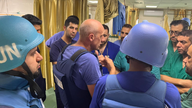 Picture attached to WHO report on mission to Shifa Hospital in Gaza. Pic: WHO