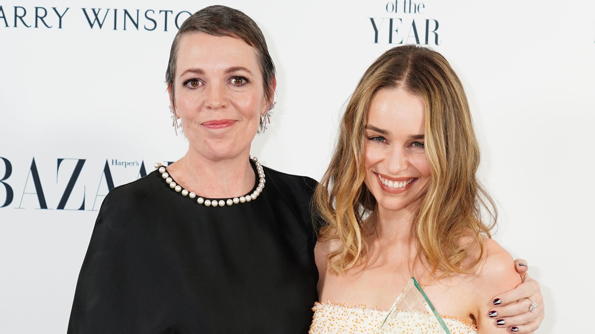 Emilia Clarke, Jenna Ortega and Alessia Russo win at Women of the Year  awards | Ents & Arts News | Sky News