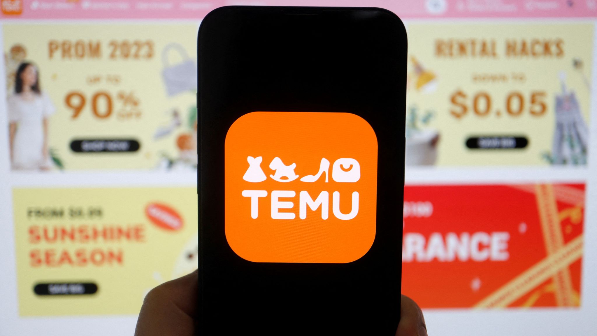 Adverts for online shopping platform Temu banned for sexualising a child  and objectifying women, UK News