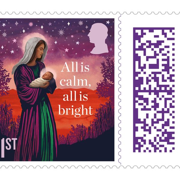 Royal Mail&#39;s Silent Night Christmas stamp