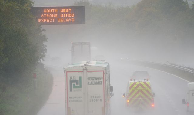 Storm Ciaran: Major Incident Declared In England As 104mph Winds Batter ...