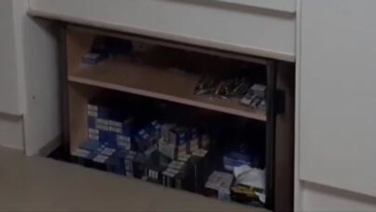 Trading Standards uncover elaborate hiding places