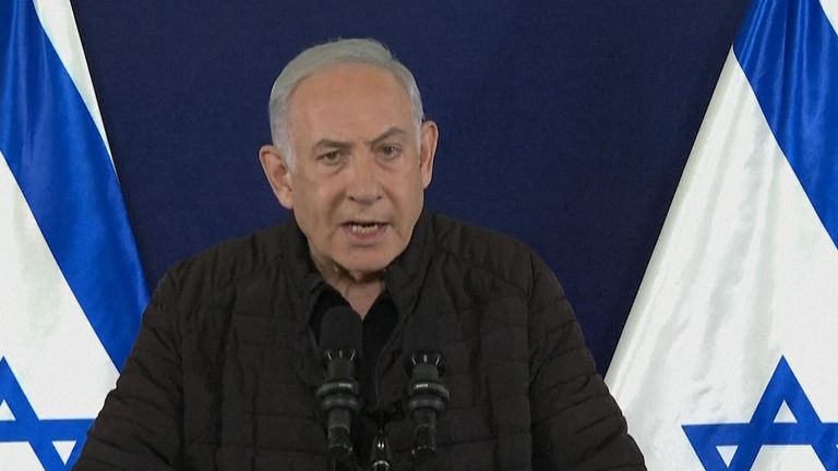 Israel-Hamas war: Benjamin Netanyahu warns Hezbollah and says that ...
