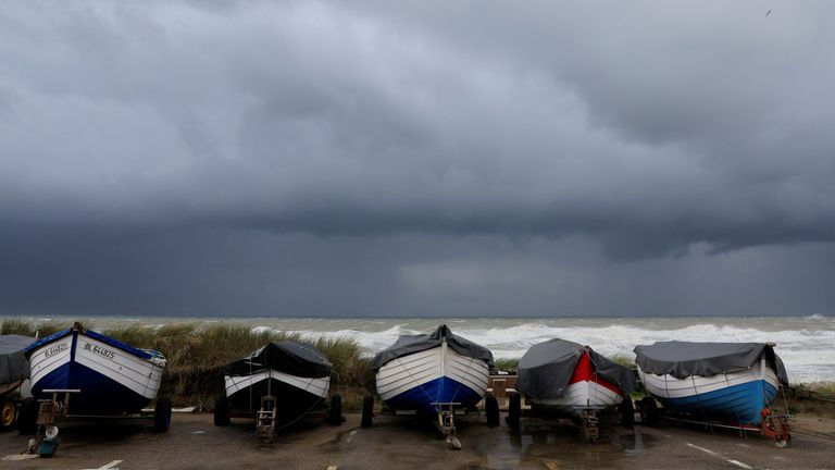 A beach in Boulogne sur Mer. File pic